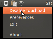Touchpad Indicator Touchpad Indicator