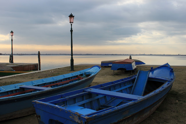 Barcas de pescadores, Burano