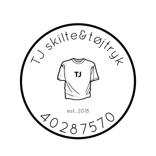 TJ Skilte & Tøjtryk logo