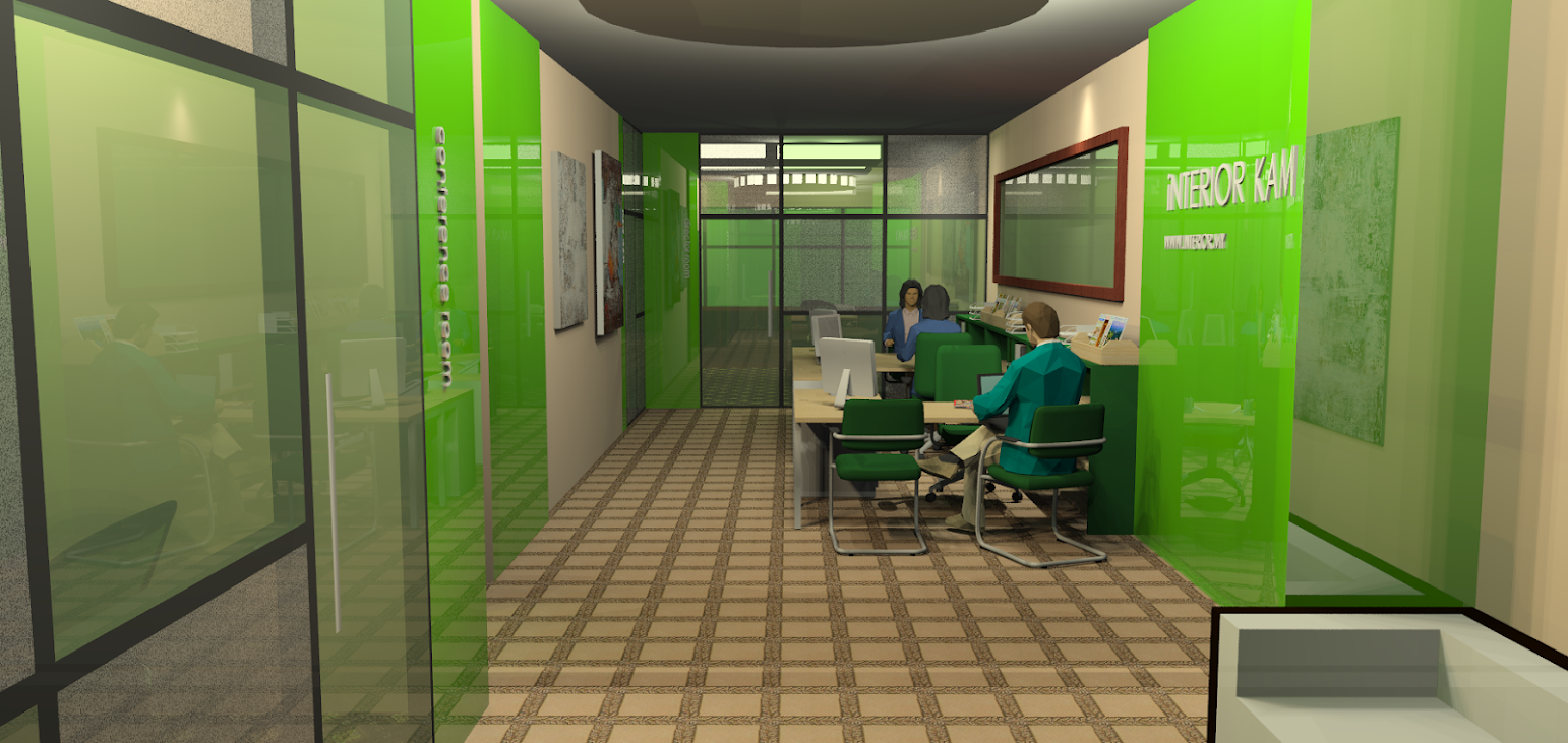general working area perspective