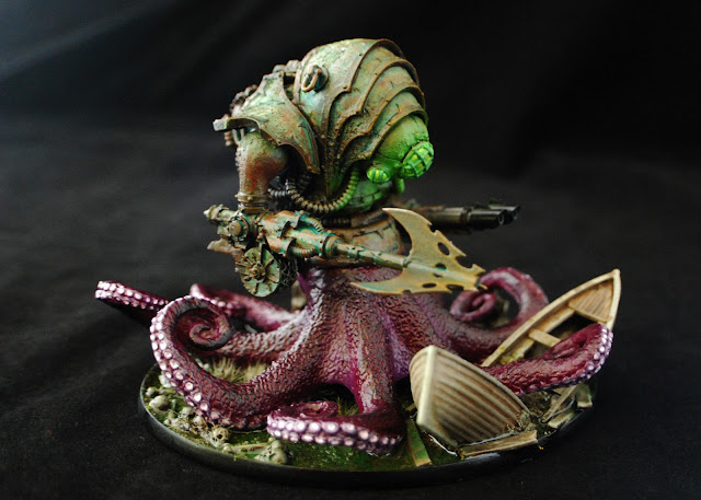 Mariners Blight - A Maritime Inspired Lovecraftian Chaos Marine Army  Blight_Defiler_Painted_13