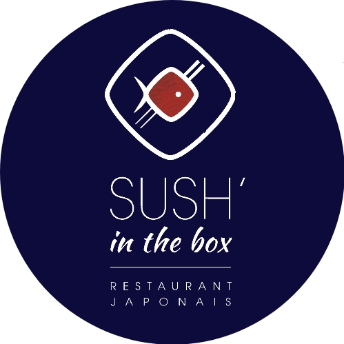 Sush'in the Box logo