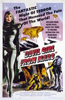 David MacDonald's Devil Girl from Mars (1954) Cover