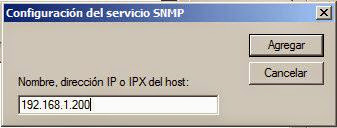 Configuracin servicio SNMP en W200R2 para polling y traps