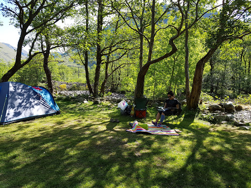 Red Squirrel Campsite Glencoe Scotland