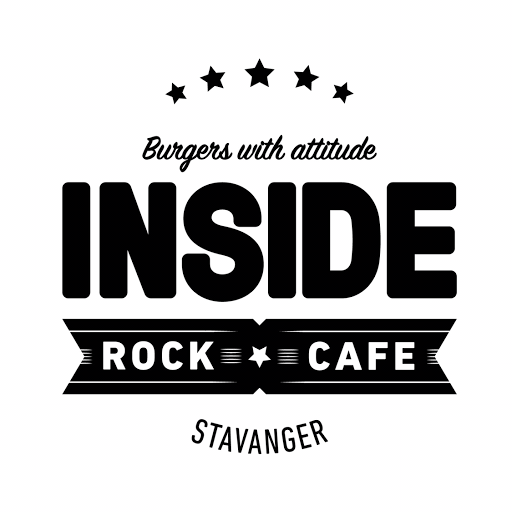 Inside Stavanger Rock Cafe & Kong Oscar logo