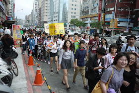 paraders at the Taiwan LGBT Pride Parade