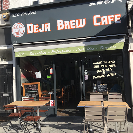 Deja Brew Cafe logo