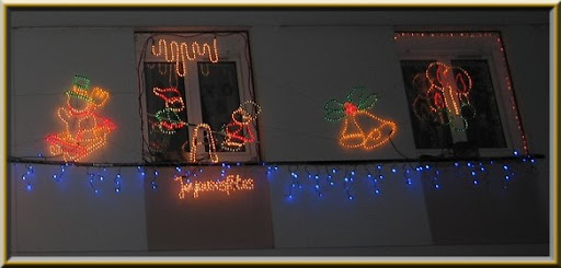 voisin fenêtres Noël 2009