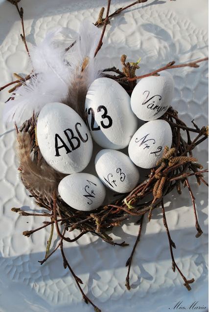 Cómo decorar huevos de Pascua.