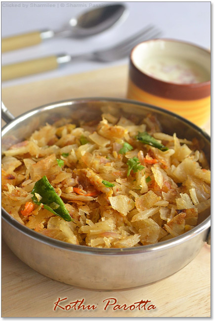 Egg Kothu Parotta Recipe Egg Kothu Parotta Recipe