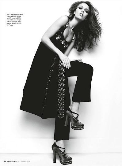 Lys Inger - Dark Romance - Marie Claire UK - September 2012