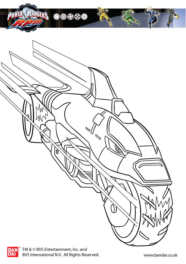 eagle power rangers coloring pages - photo #12