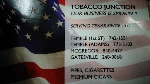 Tobacco Shop «Tobacco Junction», reviews and photos, 414 W Adams Ave, Temple, TX 76501, USA