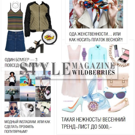 Wildberries Style Magazine - Author MsNatiKa