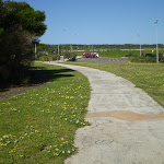 Footpath on Long Bay (18126)