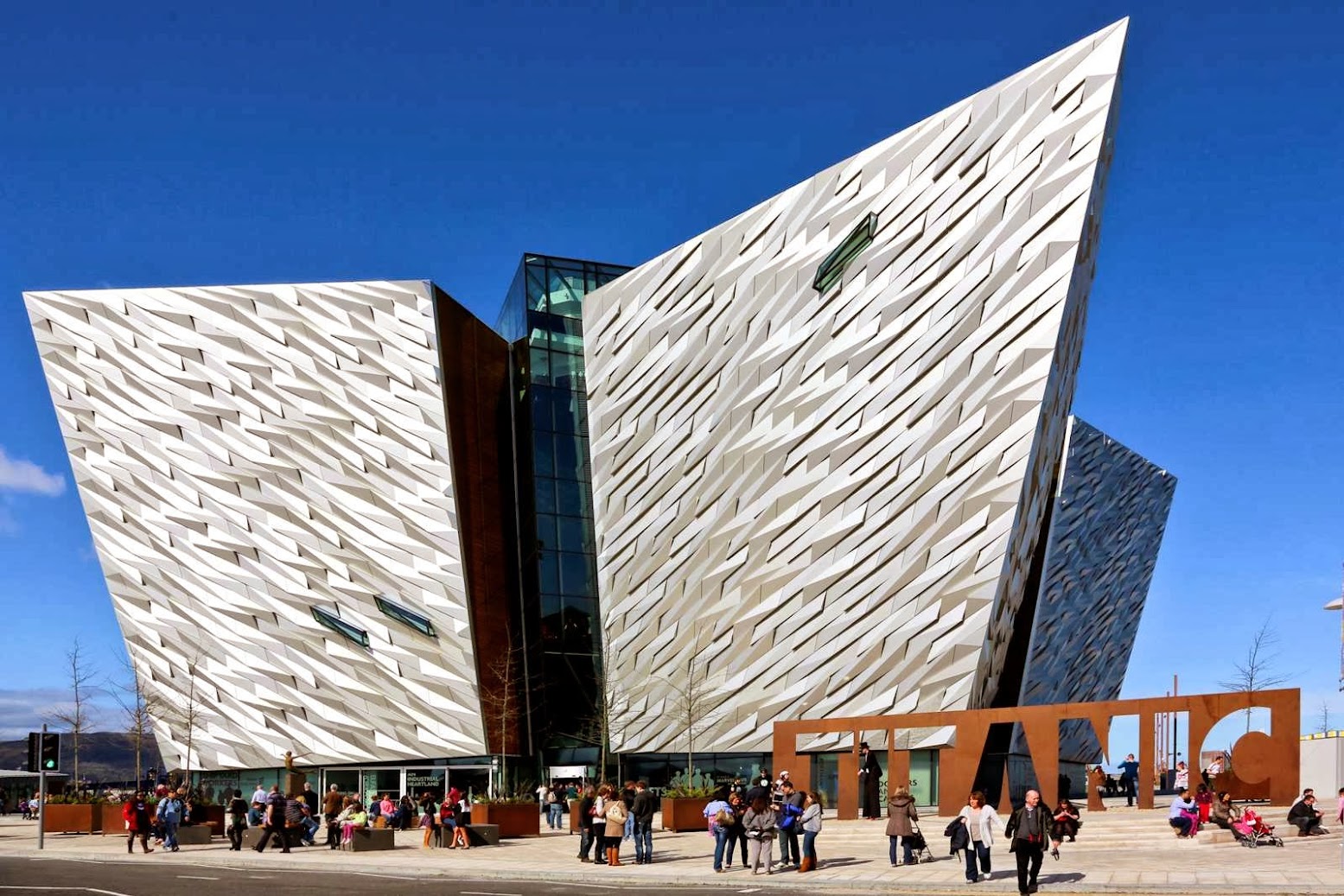 Belfast, Regno Unito: [TITANIC BELFAST BY ERIC R. KUHNE & ASSOCIATES]