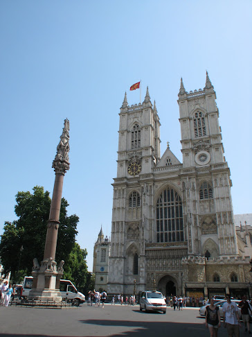 Another side of the Westminster Abbey, London, United Kingdom
