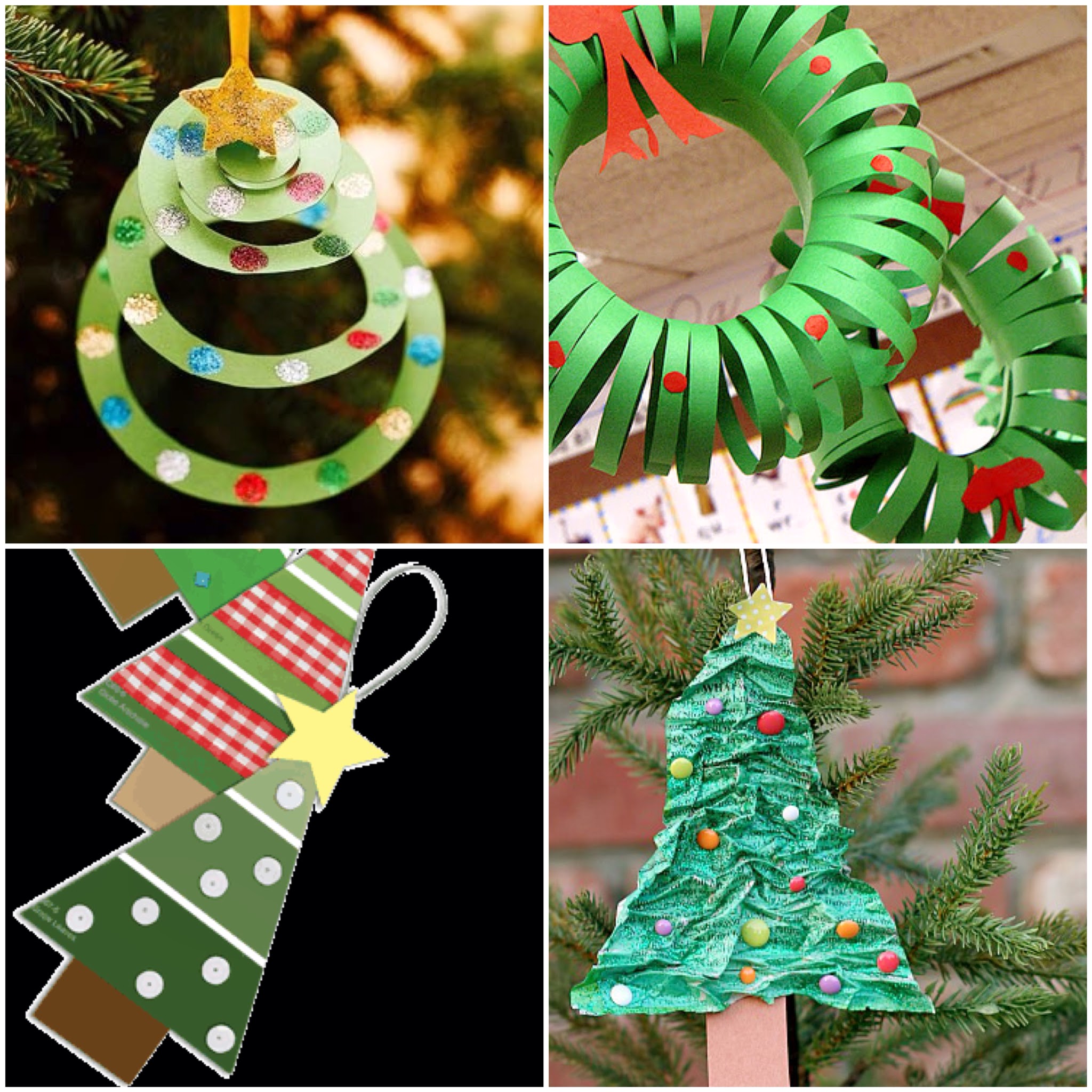 Ozdoby na vánoční stromeček – 24 nápadů na vánoční tvoření s dětmi |  thebulletpointkids