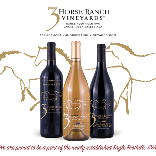 3 Horse Ranch Vineyards logo