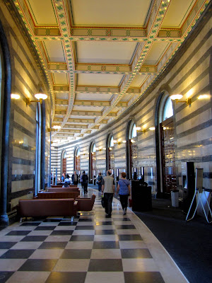 Inside Manchester Central Library