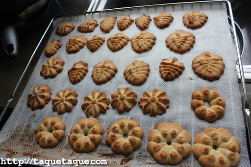 las galletas horneadas