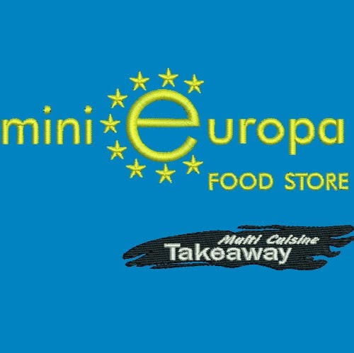 Mini Europa Food Store & Takeaway 069-77708 Minitakeaway.ie logo