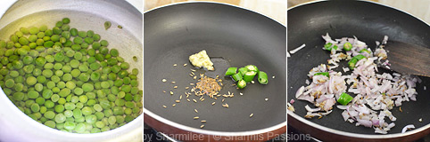 Methi Matar Malai Recipe - Step2 Methi Matar Malai Recipe - Step2