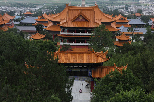 The Chongsheng Temple and the Three-Pagoda （Northwest Gate）