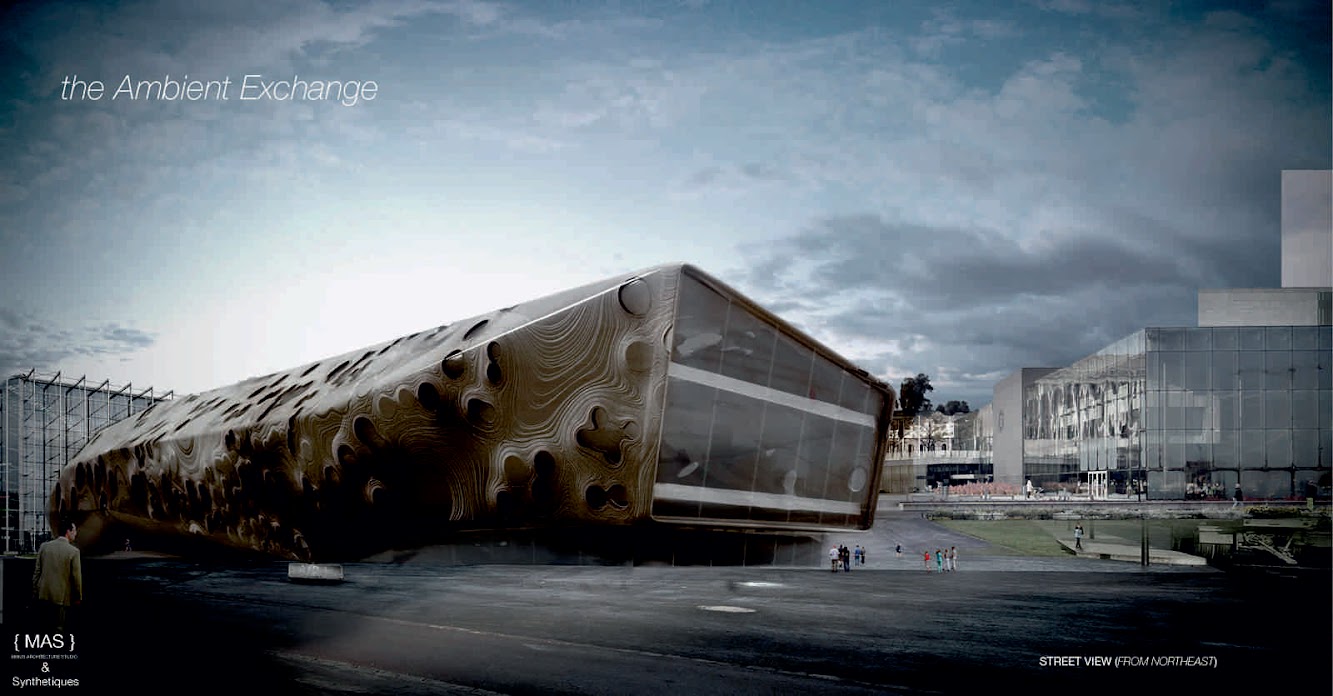 Helsinki, Finlandia: The Ambient Exchange by Synthetiques And Minus Architecture Studio {MAS}
