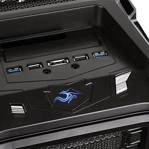  Thermaltake Overseer RX-I VN700M1W2N No PS Full Tower Case (Black)