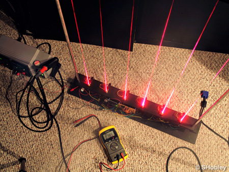 Arduino Laser Harp - Microcontroller Project CircuitCircuit Lake