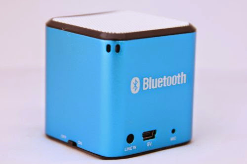  Ultronix Blue Bluetooth Mini Speaker for Smart Phones, iPad