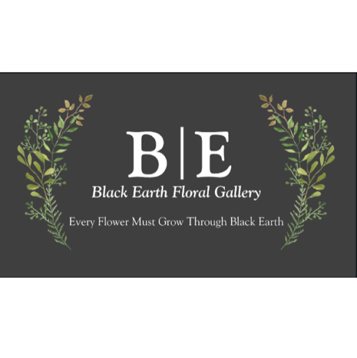 Black Earth Floral Gallery logo