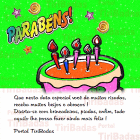Feliz Aniversário ! Feliz Aniversário !