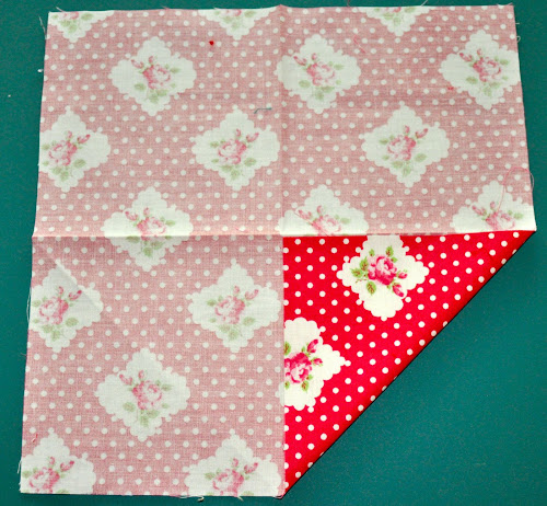 Block 20: Origami flower – Textured quilt sampler | Sewn Up