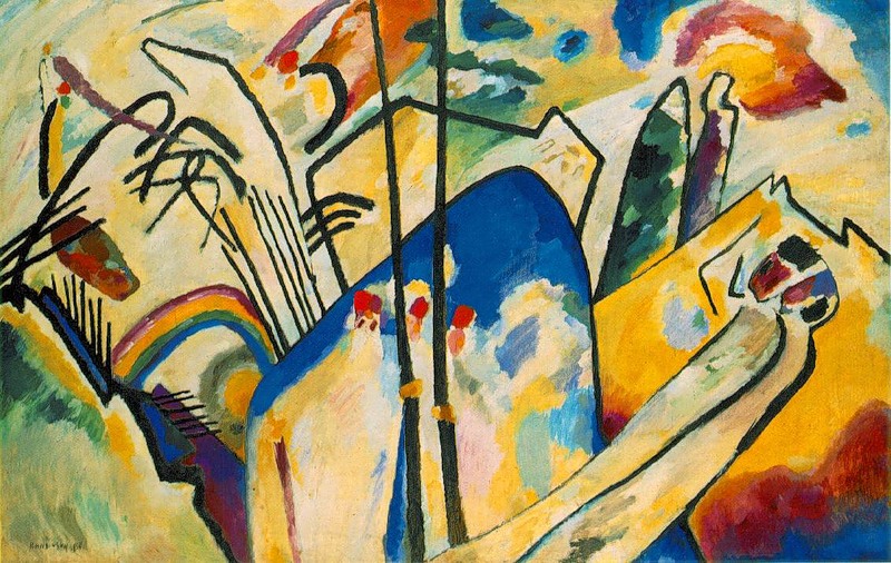 Wassily Kandinsky – Composition IV, 1911