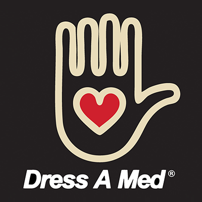 Dress A Med Scrubs logo