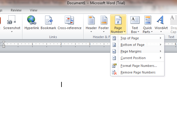 how to add another page in word