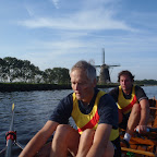 Tom en Bas tijdens de Groene Hart marathon 2011