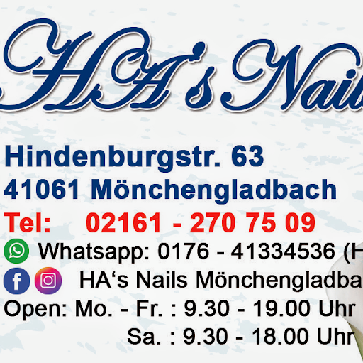HA’s Nails Mönchengladbach logo