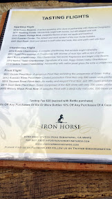 The delicious wines of Iron Horse Vineyards