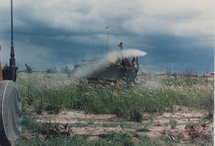 US Army spraying Agent Orange in Vietnam