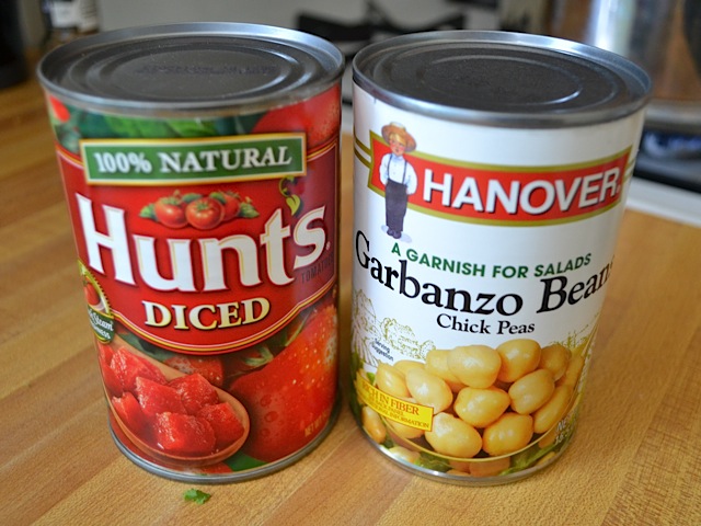 tomato and chickpea