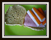 pain sandwich dukan jambon surimi