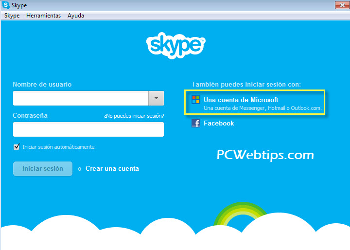 Como Pasar Los Contactos del Messenger a Skype  PCWebtips