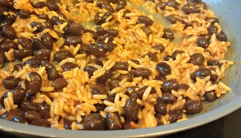 Rice & Bean Burrito Recipe Using Minute Rice #LoveEveryMinute