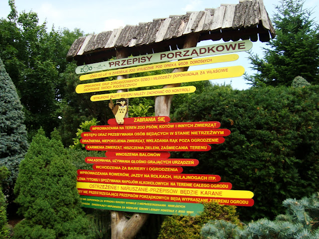 Regulamin płockiego zoo