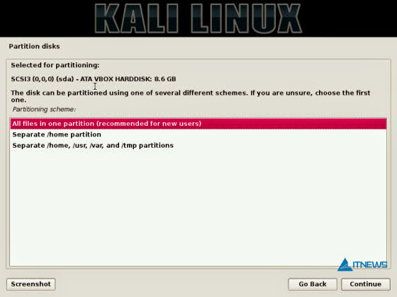 Install-Kali-Linux