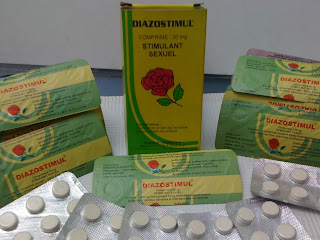 Des comprimés de Diazostimul, stimulant sexuel mis au point par le pharmacien congolais Ntondele Diazolo (Photo droit tiers)